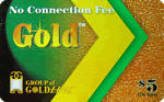 Gold Phone Card