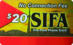 SIFA Phone Card